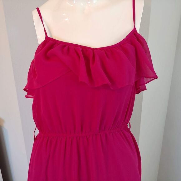 Womens L Forever 21 dress spaghetti strap pink - Picture 4 of 8